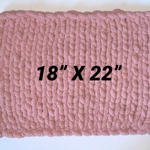 Small, Hand-Knitted Blanket for Pets, Soft and Fluffy Small Pet Blanket, Cat Blanket, Dog Blanket, Cozy Pet Blanket, Pet Gift image 2