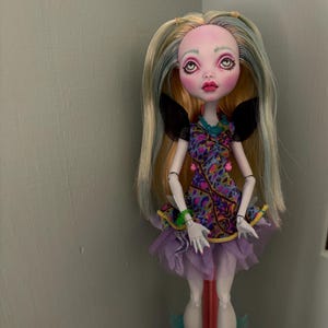 Custom OOAK Monster High Doll Repaint Lagoona Blue