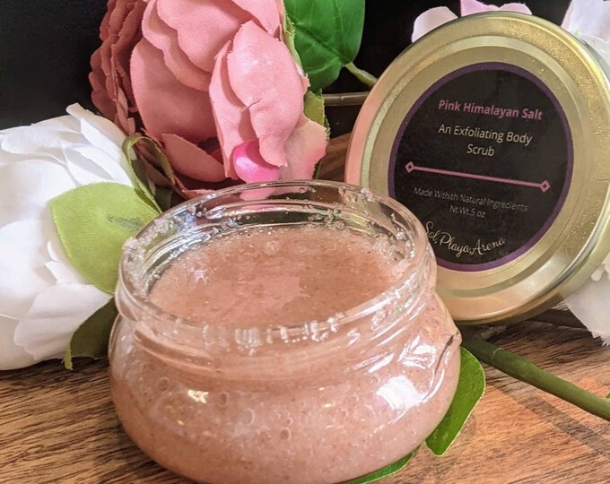 Pink Himalayan Salt Body Scrub