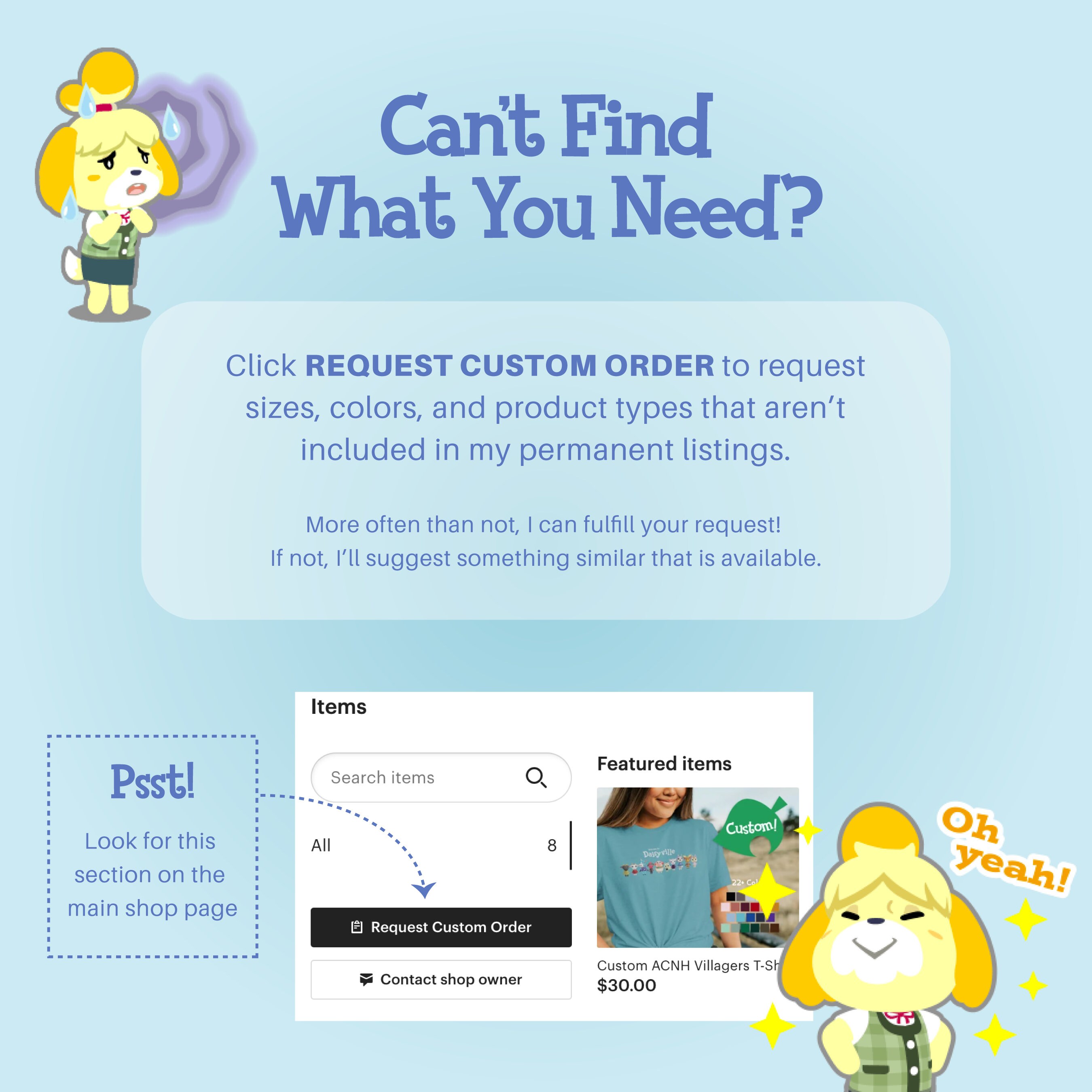 Custom ACNH Villagers Tshirt Personalized Animal Crossing New Horizons