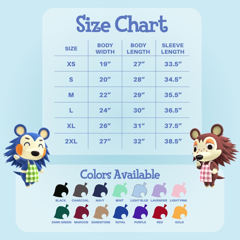 Custom ACNH Villagers Hoodie Personalized Animal Crossing New Horizons