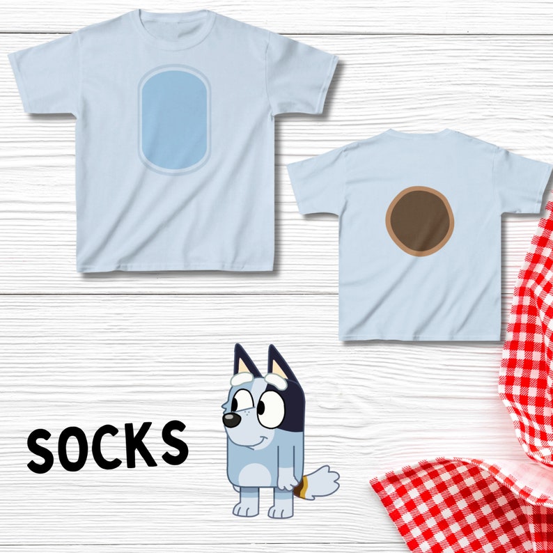 Bluey Heeler Costume Bluey Bingo MacKenzie Bluey Jack Rusty Etsy France