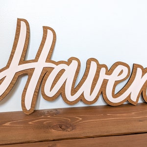 Custom Baby Name Nursery Sign