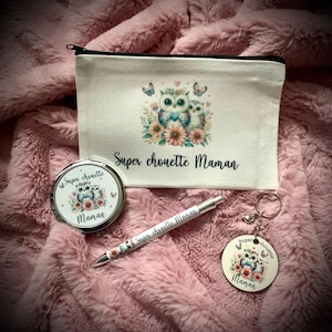 Coffret cadeau fête des mères super chouette Maman
