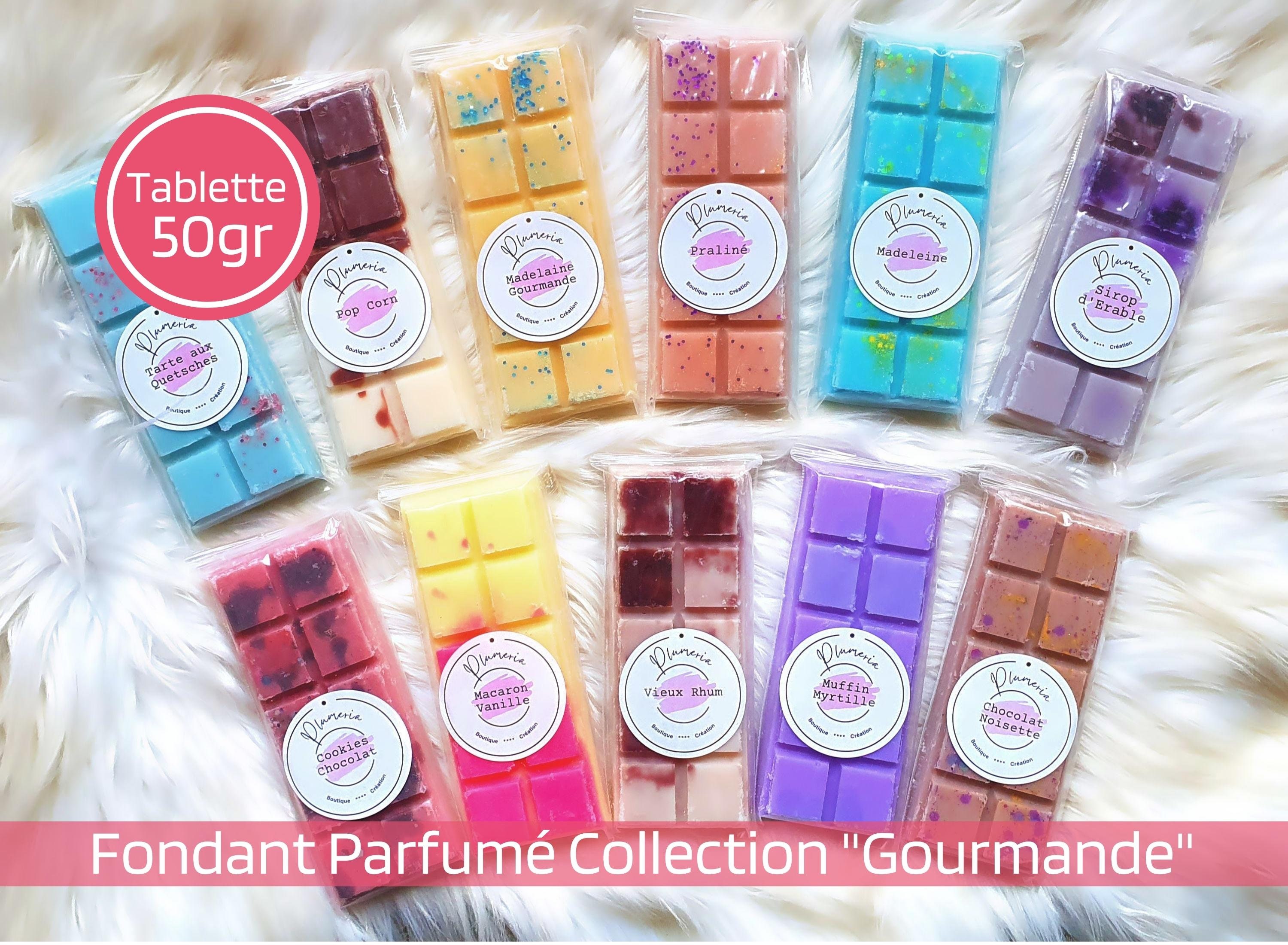 Fondant Parfumé Collection Gourmande | Fondant Tablette Pour Brûle Parfum Cire Bougie Parfumée Anniv