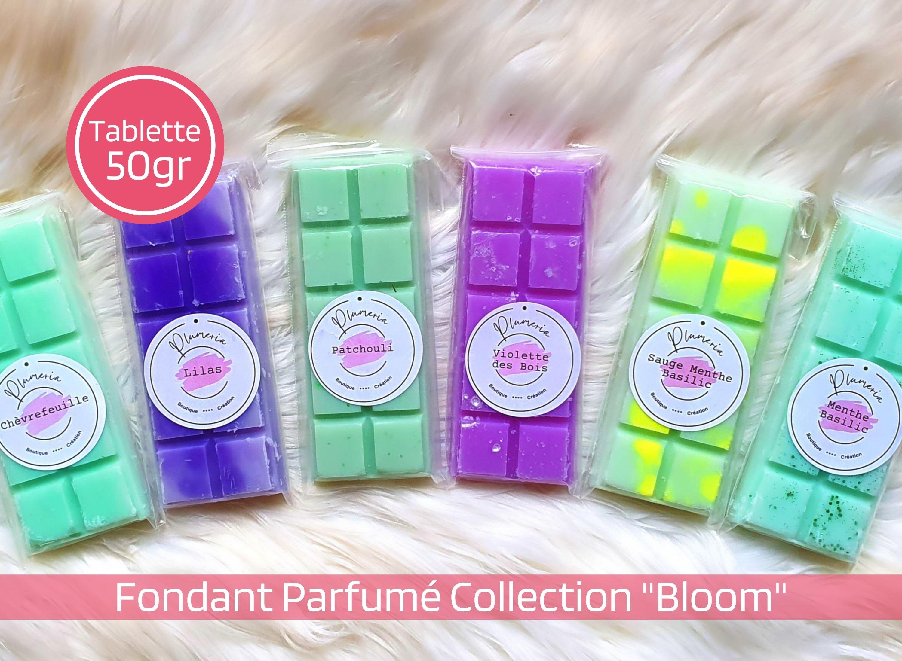 Fondant Parfumé Collection Bloom | Fondant Tablette Pour Brûle Parfum Cire Bougie Parfumée Cadeau An