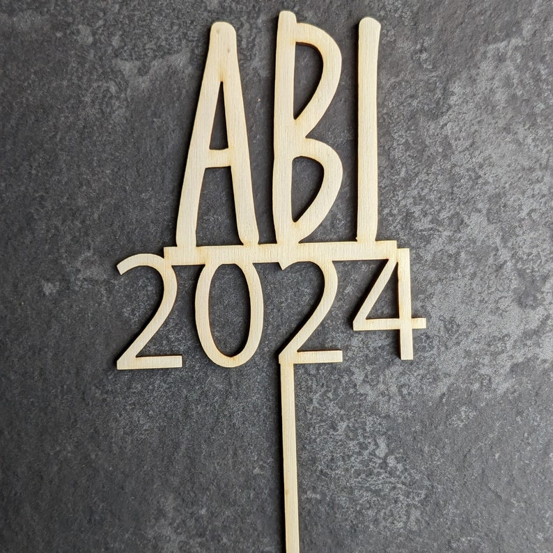 Abi 2024 Cake Topper Abitur Geschenk Torten Topper Abitur Etsy Australia