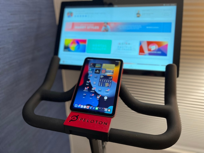 Phone Ipad Tablet Holder Handlebar Mount for Peloton Bike Etsy