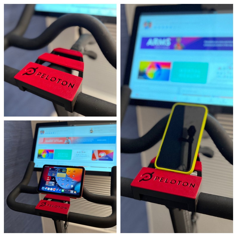 Phone Ipad Tablet Holder Handlebar Mount for Peloton Bike Etsy