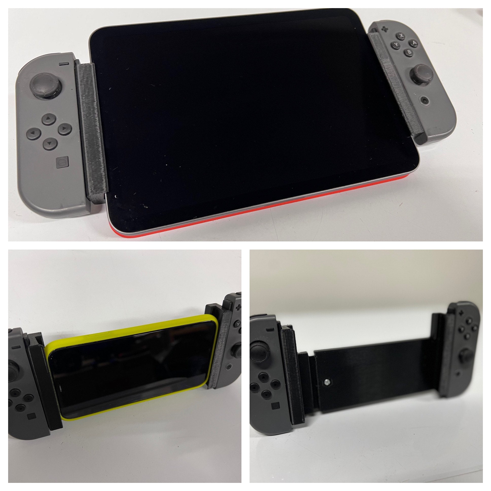 Adjustable Mount for Nintendo Switch Joy-con and iPhone iPad Ios 16 V2 