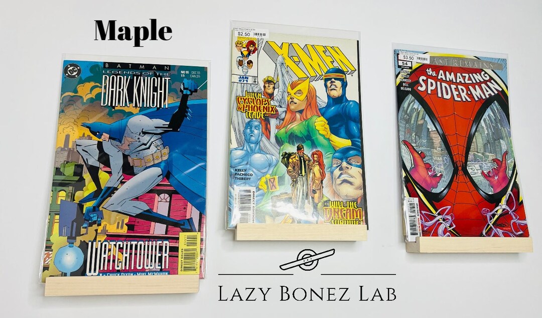 6 Wood Comic Wall Mount Etsy