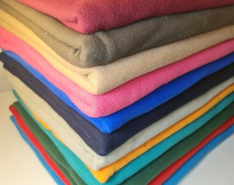 Buy Polar Fleece Fabric Premium Quality Plain Anti Pill Soft Warm