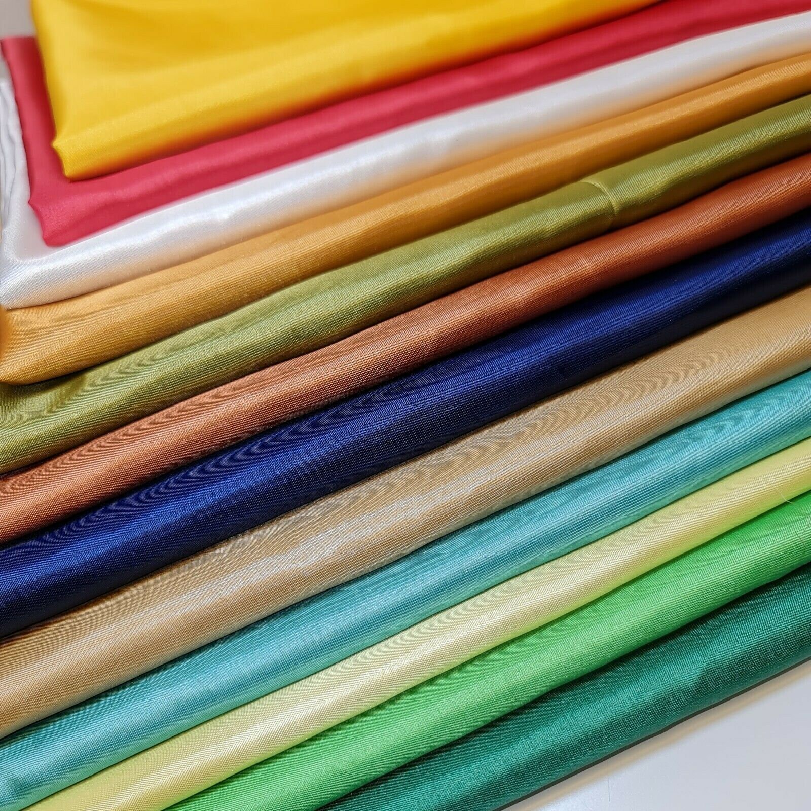 Plain Coloured Habotai Silk Lining Fabric 100 Polyester 150cm Etsy UK