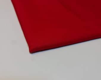 OneOone Tessuto In Viscosa Chiffon Rosso Con Stamapa Di Granchio - Tessuto Leggero Per Abbigliamento Bambini E Trapuntatura - Vendita Al Metro (Larghezza 107 Cm)