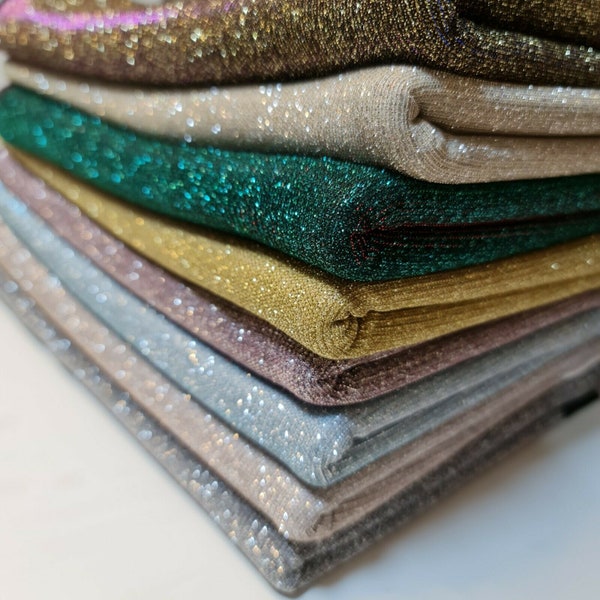 Shimmer Moonlight Glitter Nylon Stardust Sparkly Shiny Bling Decorations Dress Craft Backdrop Decor Fabric 58" - 150cm Wide