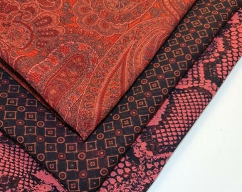 Sheer Chiffon Crepe Paisley Leopard Floral Fabric Print Dress Drape Material 58"