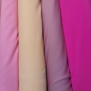 Scuba Crepe Stretch Jersey Fabric – Body Sculpting Material for Dressmaking & Fashion 58" Wide – Sold by the Meter