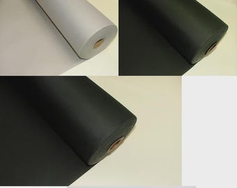 3 Pass Nightshade Blackout Material Thermal Curtain Lining Fabric 58" Wide By The Meter