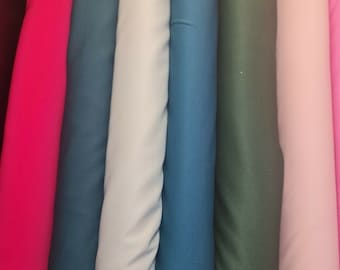 Scuba Crepe Stretch Jersey Fabric – Body Sculpting Material for Dressmaking & Fashion 58" Meter – Sold by the Meter