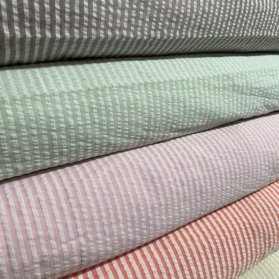 Baumwollstoff Seersucker Stoff Eigenschaften 100% Baumwolle