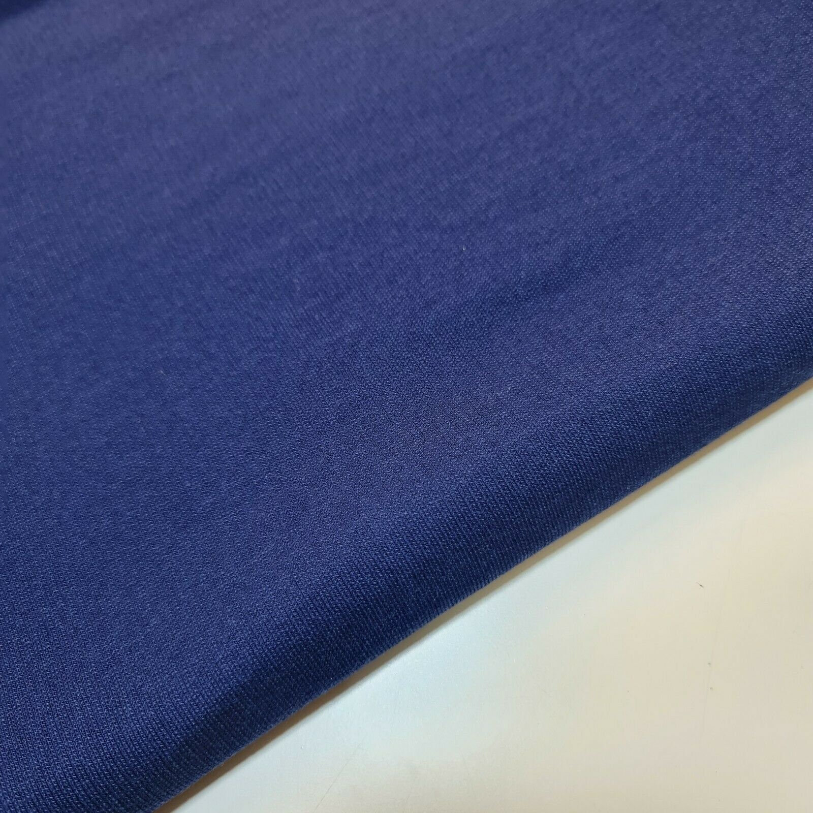 Solid Plain French Terry Loopback Cotton Jersey Fabric by