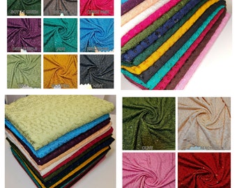 Tela de Viscosa con Bordado Inglés: Material con Ojetes Bordados para Confección, Manualidades y Costura, 112 cm de Ancho por Metro
