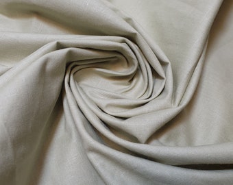 Olive Green 100% Cotton Egyptian Cambric Poplin Fabric Plain Soft Craft Dress Material 44" Lightweight Cotton Sewing Quilting Clothing Meter