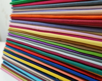 Plain Polycotton Fabric Poplin Dress Craft Costume Quit Lining Material 44" By The Meter