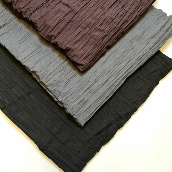 Cotton Crinkle Fabric - Etsy
