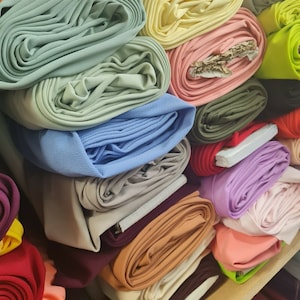 Scuba Crepe Stretch Jersey Fabric – Body Sculpting Material for Dressmaking & Fashion 58" Wide – Sold by the Meter