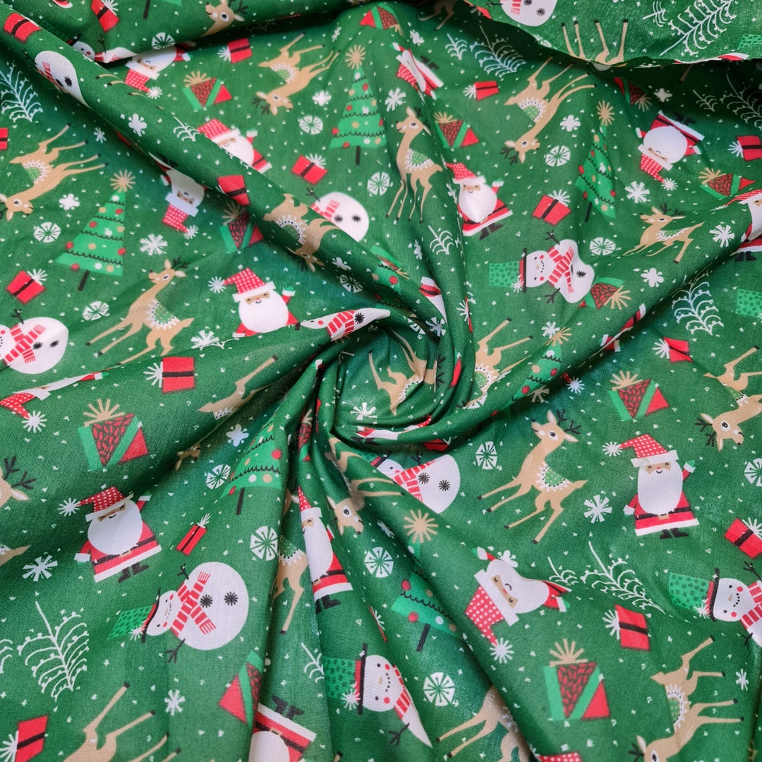 Stoff Meterware Weihnachten