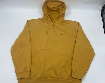 Vintage Gold Nike Hoodie Size L