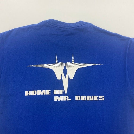 Vintage Mr.Bones 95th Fighter Squadron T-shirt Si… - image 5