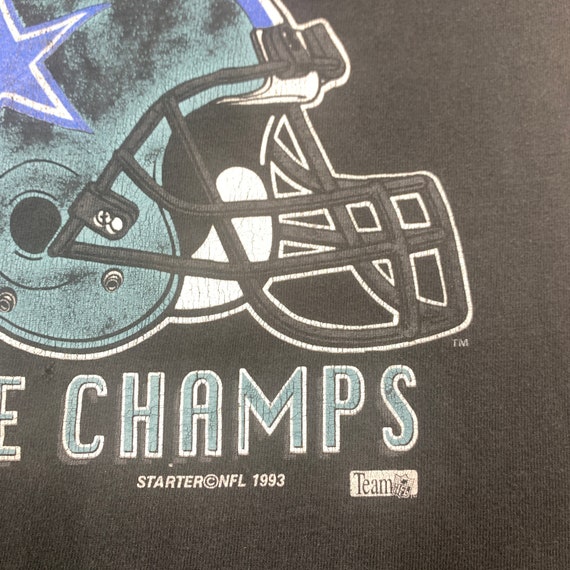 90s Dallas Cowboys NFC Conference Champs T-Shirt … - image 2