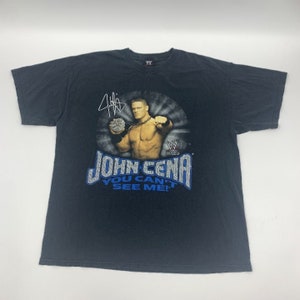 Vintage WWF John Cena T-shirt Size XL.