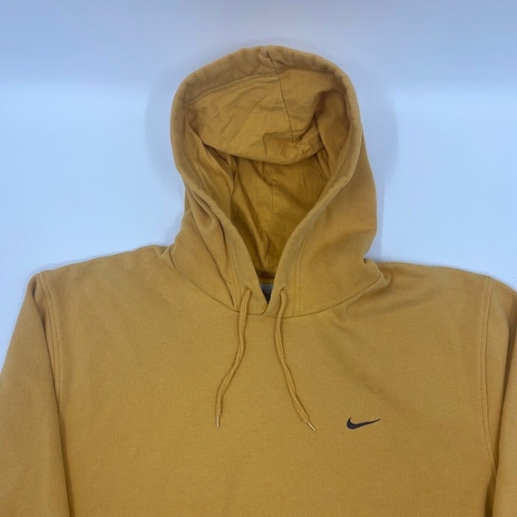 Vintage Gold Nike Hoodie Size L Etsy