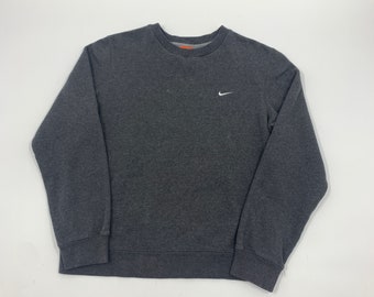 Sudadera Nike Mini Swoosh gris talla M