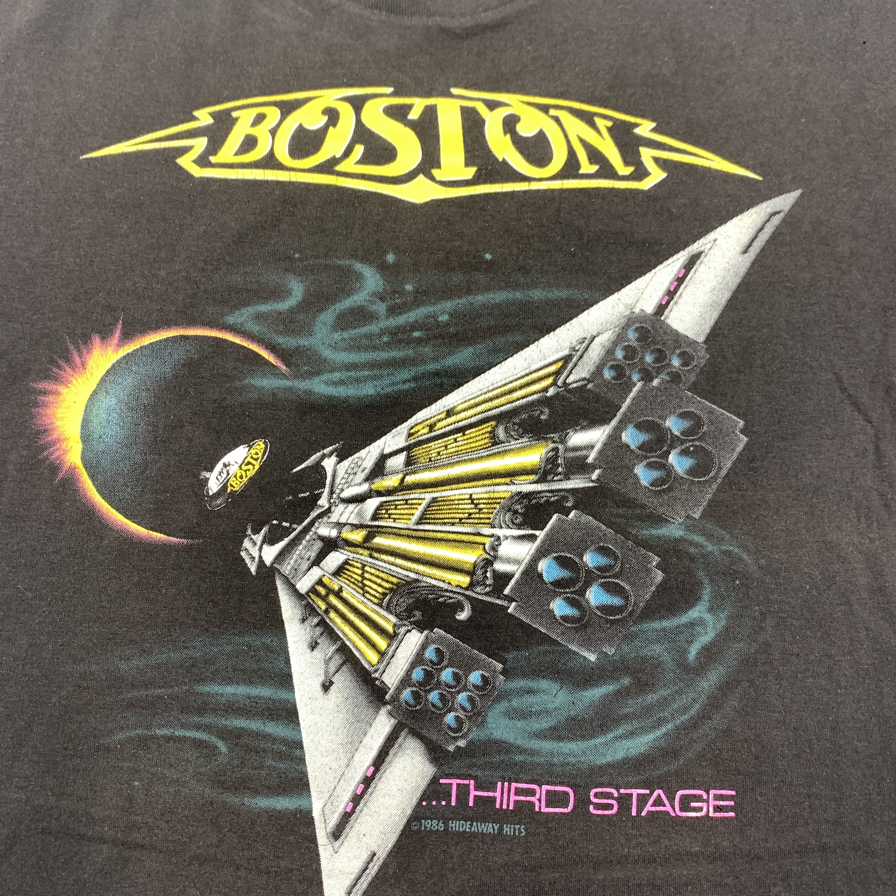 1987 ボストン サードステージ ツアー Tシャツ サイズ L アメリカ製