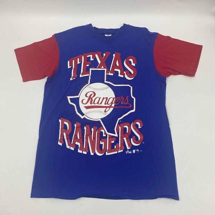 Majestic T Shirt Yu Darvish 11 Texas Rangers Size L Holiday 