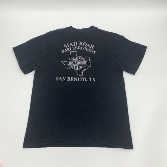 San Benito TX Harley Davidson Military Babe T-Shi… - image 2