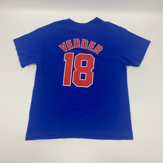 crickscraftstore Pearl Jam Eddie Vedder Chicago Cubs Jersey T-Shirt