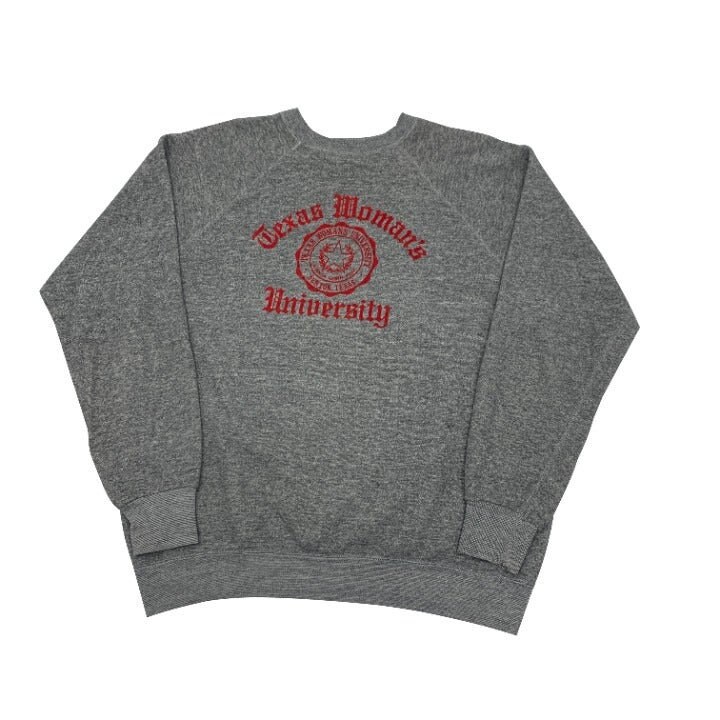 70s Flocked Texas Women's University Sweatshirt