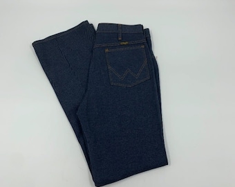 Vintage 80s wrangler Jeans Made in USA Size 33x34 Talon zipper