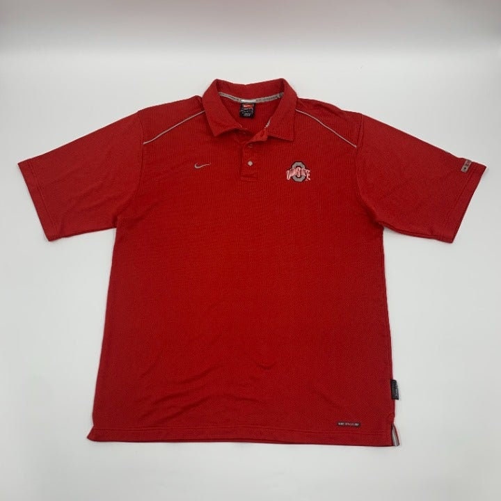 ohio state nike dri fit polo