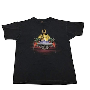 Harley Davison Knight and Dragon T-shirt Size XL