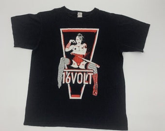 Camiseta Vintage 16Volt Band Talla M