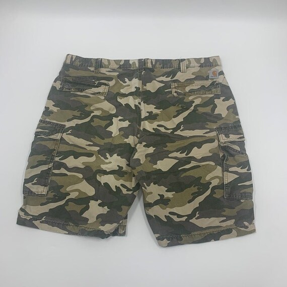 Camo Carhartt Cargo Shorts Size 44 Etsy