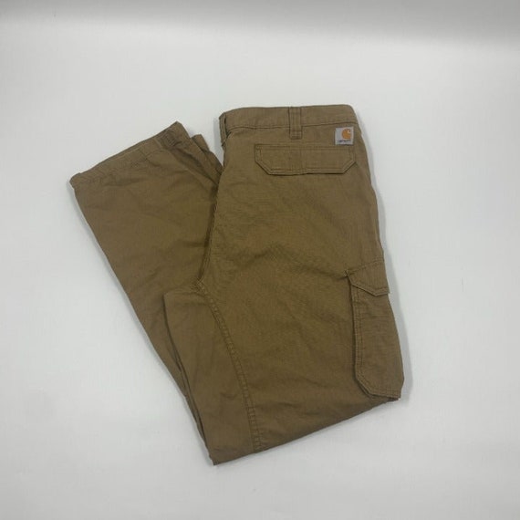 Khaki Carhartt Force Relaxed Fit Cargo 