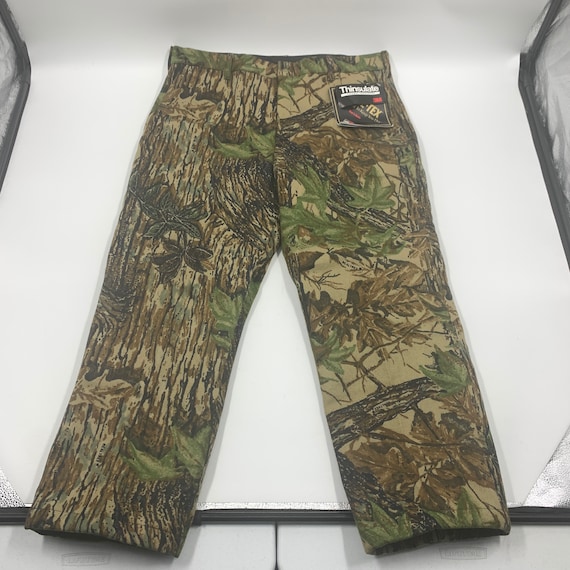 Vintage Cabelas Camo Goretex Pants Size 40x30 Mad… - image 1