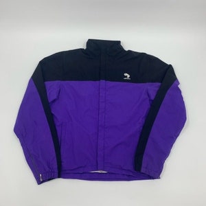 90s Bellwether Purple Color Block Gore-Tex Windbreak Size L